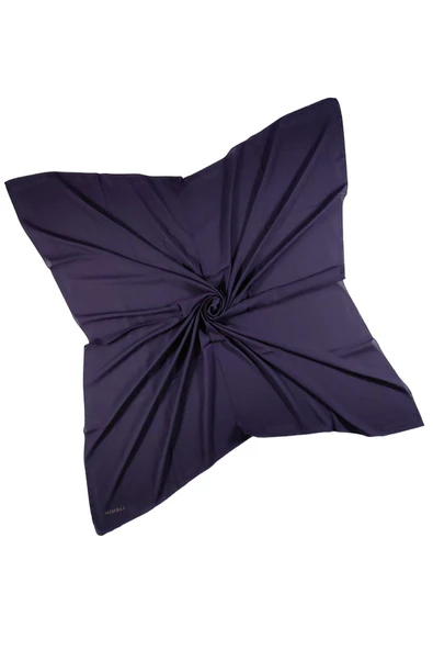 Mısırlı Eşarpları Queen Krep Düz Renk Eşarp 110x110 Cm ürün görseli 1