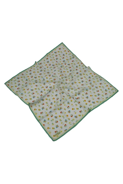 Mısırlı Eşarpları Silky Cocoon Sport Twill Çiçek Desenli Eşarp ürün görseli 1