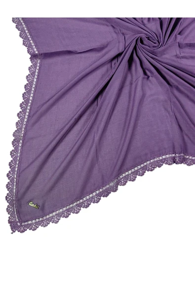 Enba Pamuklu İğne Oyalı Namaz ve Mevlüt Örtüsü 110x110 cm ürün görseli 1