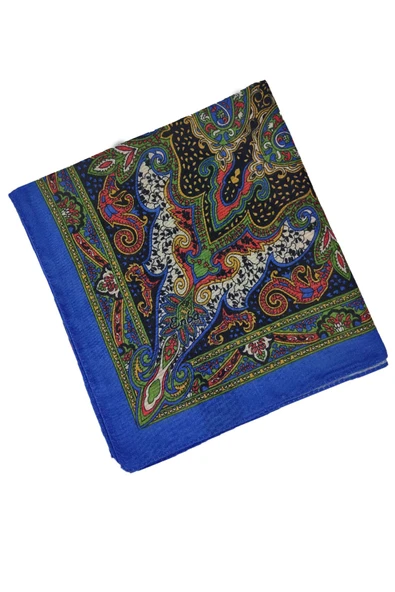 Enba Soft Pamuk Etnik Desenli Eşarp - Resim 3