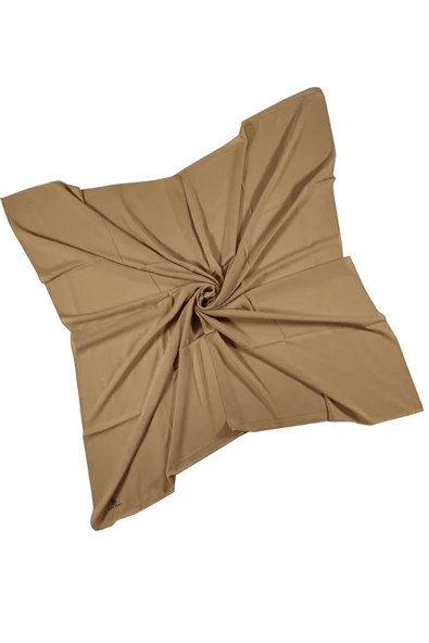 Mısırlı Eşarpları Queen Krep Düz Renk Eşarp 110x110 Cm ürün görseli 1