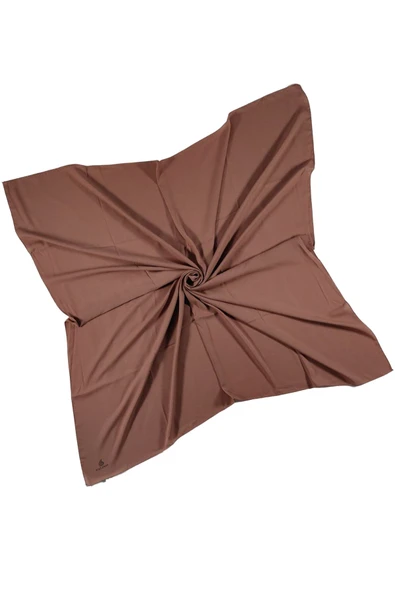 Mısırlı Eşarpları Queen Krep Düz Renk Eşarp 110x110 Cm ürün görseli 1