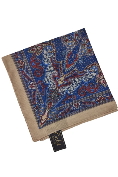 Enba Soft Pamuk Etnik Desenli Eşarp - Resim 3