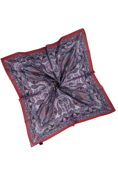 Enba Soft Pamuk Etnik Desenli Eşarp - Resim 2