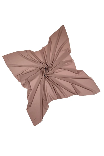 Mısırlı Eşarpları Düz Renk Krep Eşarp 120x120 Cm ürün görseli 1
