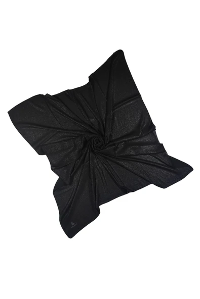 Mısırlı Eşarpları Queen Krep Simli Eşarp 110x110 Cm ürün görseli 1