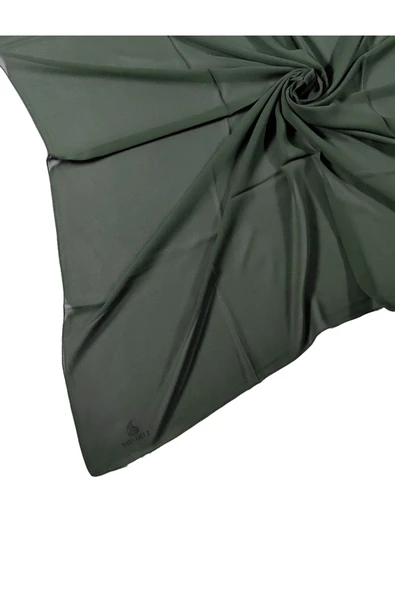 Mısırlı Eşarpları Düz Renk Krep Eşarp 100x100 Cm ürün görseli 1