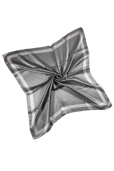 Mısırlı Eşarpları Bantlı Jan Jan Eşarp 100x100 Cm ürün görseli 1