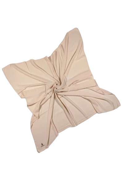 Mısırlı Eşarpları Queen Krep Simli Eşarp 110x110 Cm - Resim 2