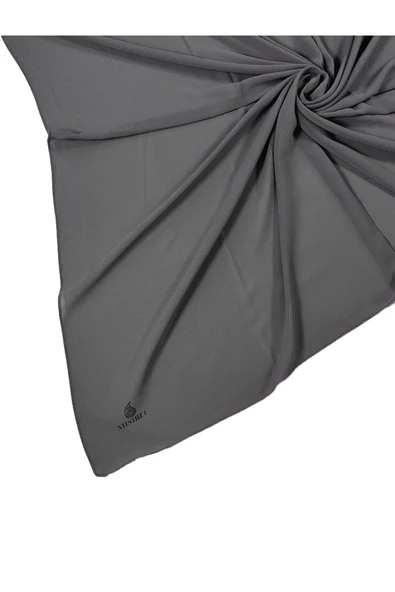 Mısırlı Eşarpları Düz Renk Krep Eşarp 110x110 Cm ürün görseli 1