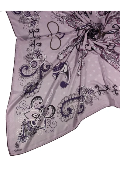 Mısırlı Eşarpları Mısırlı Eşarp Alize Krep Etnik Desenli Eşarp 140x140 Cm ürün görseli 1