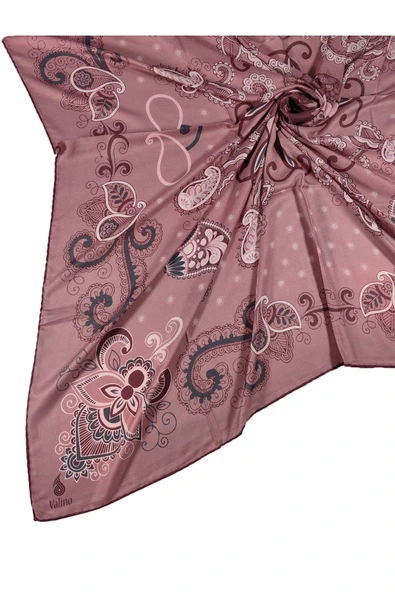 Mısırlı Eşarpları Mısırlı Eşarp Alize Krep Etnik Desenli Eşarp 140x140 Cm ürün görseli 1