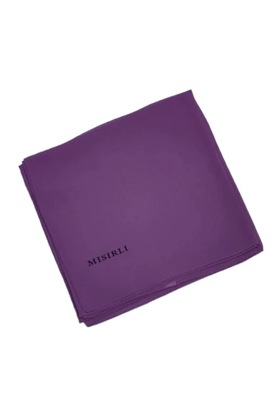 Mısırlı Eşarpları Düz Renk Krep Eşarp 100x100 Cm ürün görseli 1