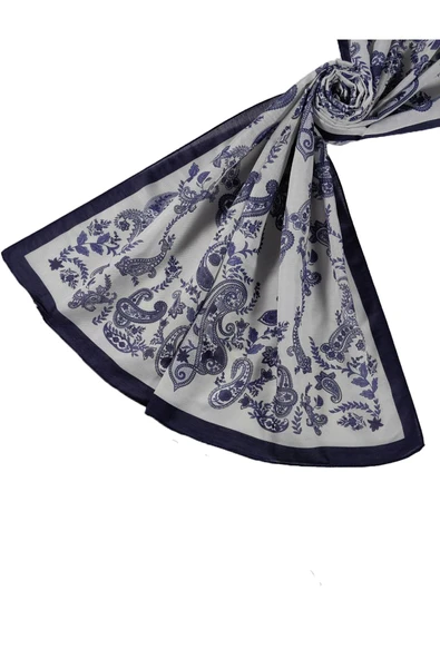 Enba Etnik Desenli Soft Pamuklu Şal 75x190 cm ürün görseli 1