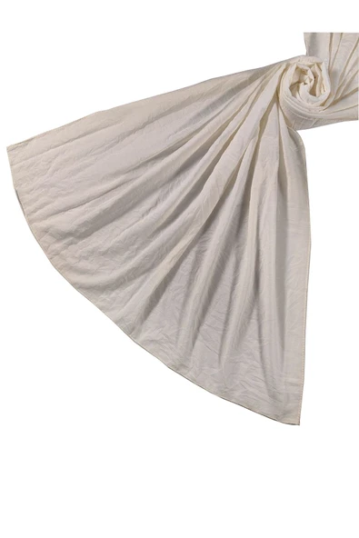 Işıl İpek Pamuk Kraş Düz Renk Şal 75x190 cm ürün görseli 1