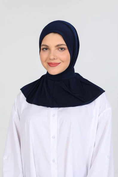 Kadın Tesettür Sandy Çıtçıtlı Hijab ürün görseli 1