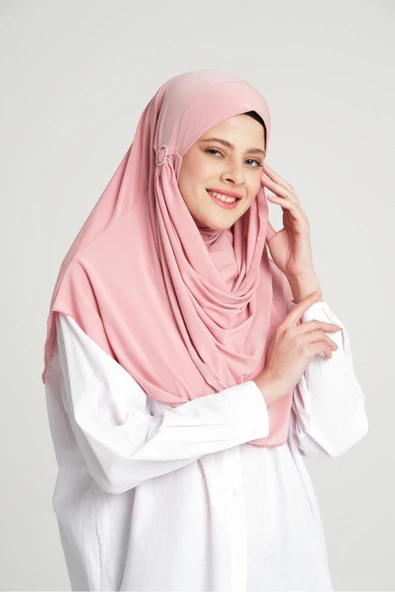 Peçeli Broj Hijab ürün görseli 1