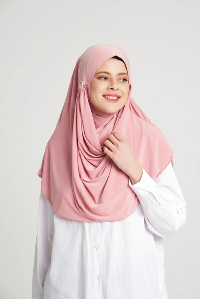 Peçeli Broj Hijab - Resim 2