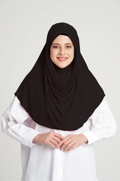 Peçeli Broj Hijab - Resim 2