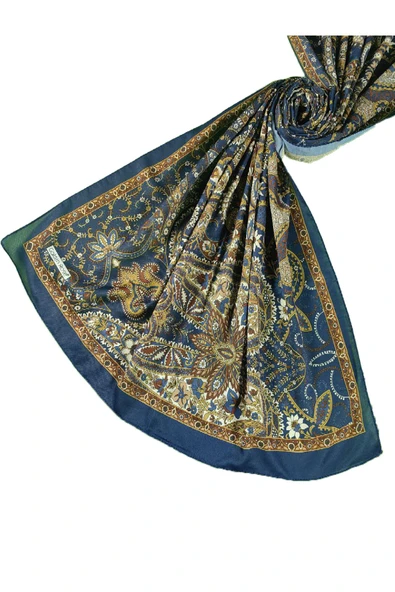 Etnik Desenli Soft Pamuklu Şal 75x190 cm ürün görseli 1
