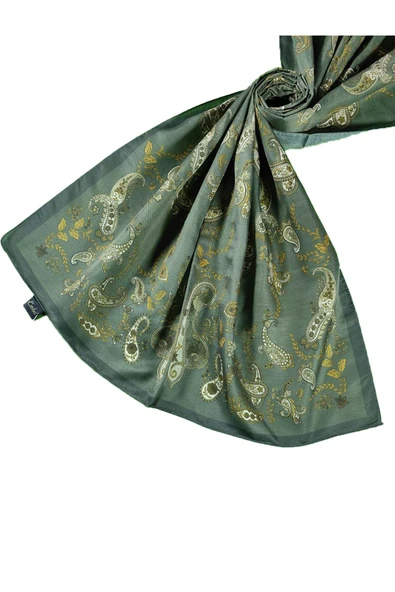 Enba Etnik Desenli Soft Pamuklu Şal 75x190 cm ürün görseli 1