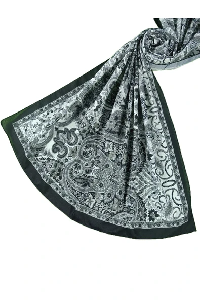 Etnik Desenli Soft Pamuklu Şal 75x190 cm ürün görseli 1