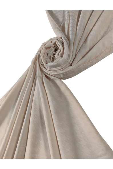 Enba Viskon Jakarlı Kaz Ayağı Desenli Şal 75x190 cm ürün görseli 1