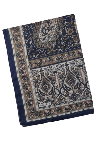 Mısırlı Eşarp Etnik Desenli Pamuklu Şal 75x190 cm ürün görseli 1