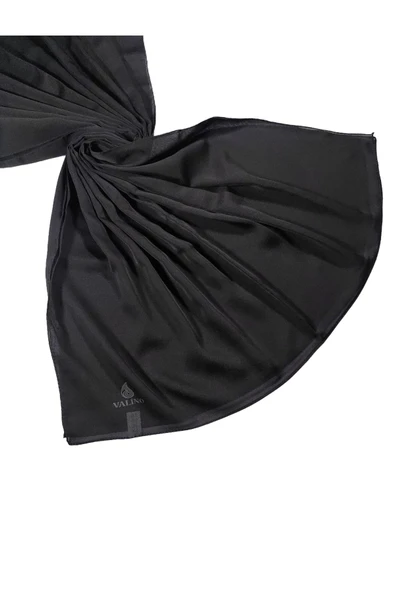 Mısırlı Eşarpları Düz Renk Vual Twill Şal - Resim 2