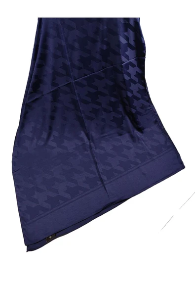Emproyal Silver Jakar Kazayağı Şal 75x190 Cm ürün görseli 1