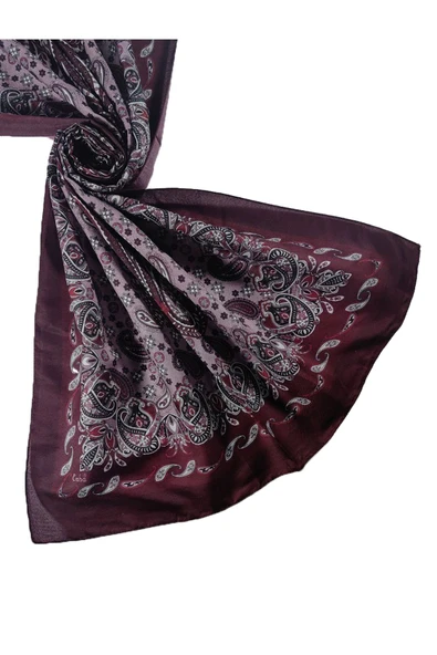 Enba Etnik Desenli Soft Pamuklu Şal 75x190 cm ürün görseli 1