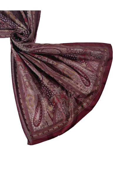 Enba Etnik Desenli Soft Pamuklu Şal 75x190 cm ürün görseli 1