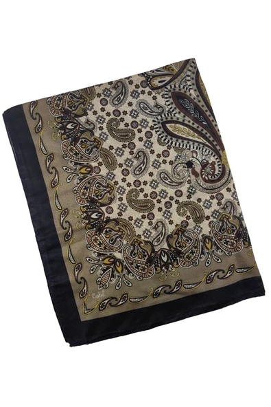 Enba Etnik Desenli Soft Pamuklu Şal 75x190 cm ürün görseli 1