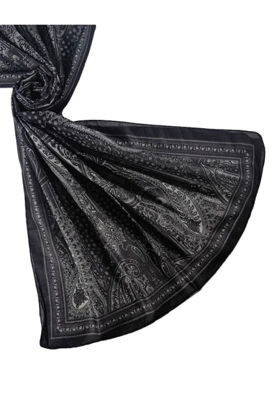 Enba Etnik Desenli Soft Pamuklu Şal 75x190 cm ürün görseli 1