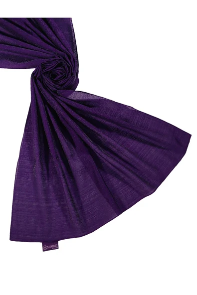 Mısırlı Eşarpları Parıltılı Elegance Monogram Prenses Şal ürün görseli 1