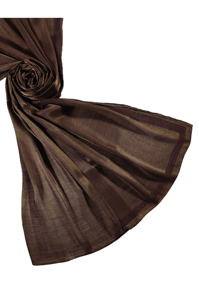 Mısırlı Eşarpları Parıltılı Bantlı Elegance Prenses Şal ürün görseli 1