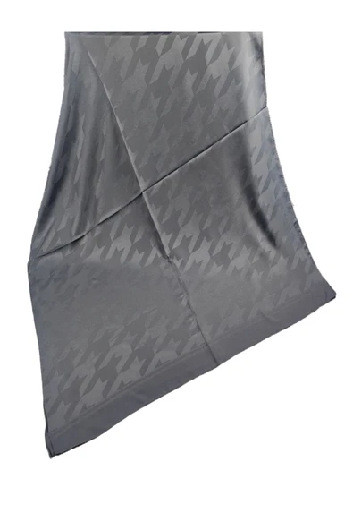 Emproyal Silver Jakar Kazayağı Şal 75x190 Cm ürün görseli 1