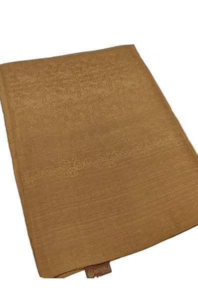 Mısırlı Eşarpları Parıltılı Elegance Monogram Prenses Şal - Resim 3