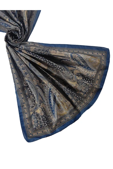 Enba Etnik Desenli Soft Pamuklu Şal 75x190 cm ürün görseli 1