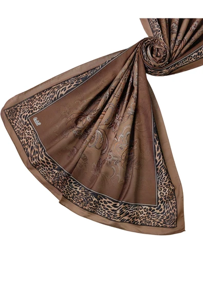 Enba Etnik Desenli Soft Pamuklu Şal 75x190 cm ürün görseli 1