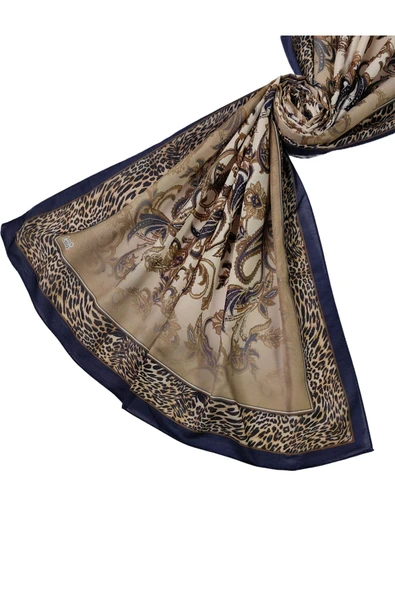 Enba Etnik Desenli Soft Pamuklu Şal 75x190 cm ürün görseli 1