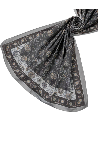 Enba Etnik Desenli Soft Pamuklu Şal 75x190 cm ürün görseli 1