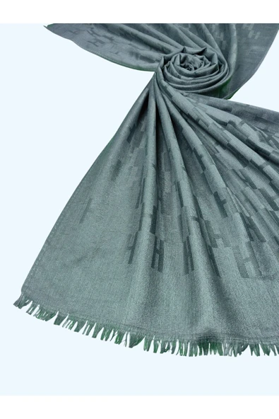 Işıl İpek - H Desen Kaşmir İpek Şal 75x190 cm ürün görseli 1