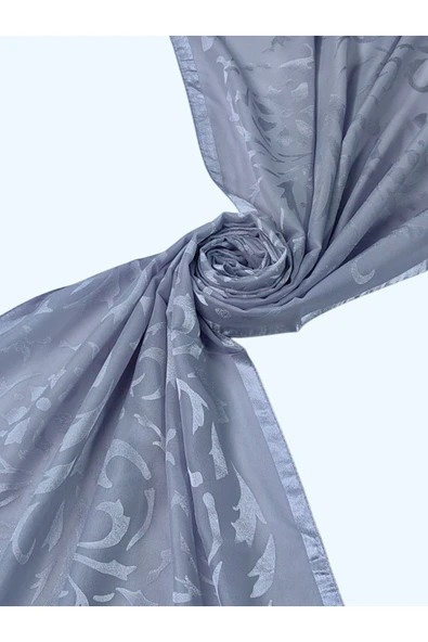 Mısırlı Eşarpları Devore Etnik Desen Şal - Resim 3
