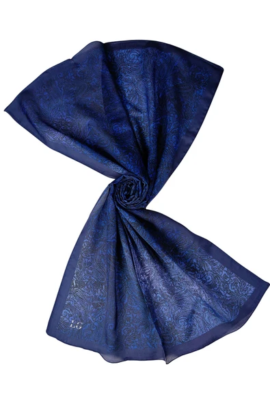 Işıl İpek Cotton Vual Etnik Desenli Şal 75x190 cm ürün görseli 1