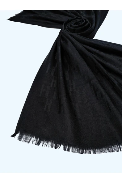 Işıl İpek - H Desen Kaşmir İpek Şal 75x190 cm ürün görseli 1