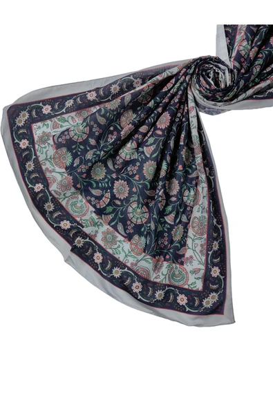 Enba Etnik Desenli Soft Pamuklu Şal 75x190 cm ürün görseli 1