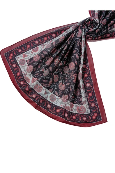 Enba Etnik Desenli Soft Pamuklu Şal 75x190 cm ürün görseli 1