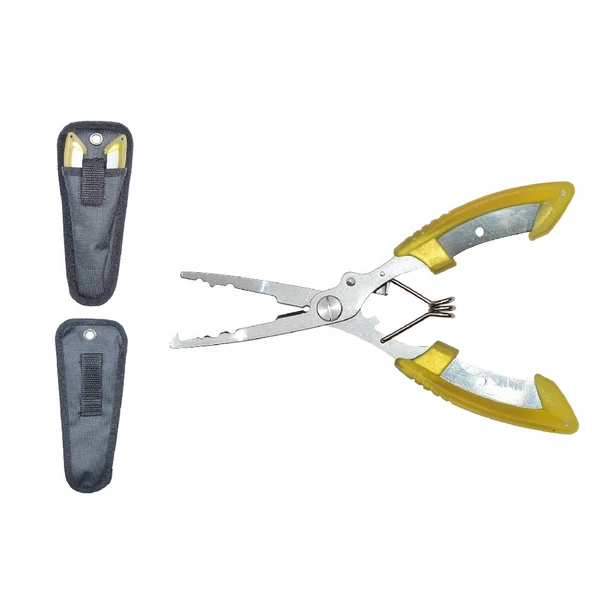 Captain Balıkçı Jig Pensesi Kendinden Kilitli ve Kılıflı 16cm ürün görseli 1