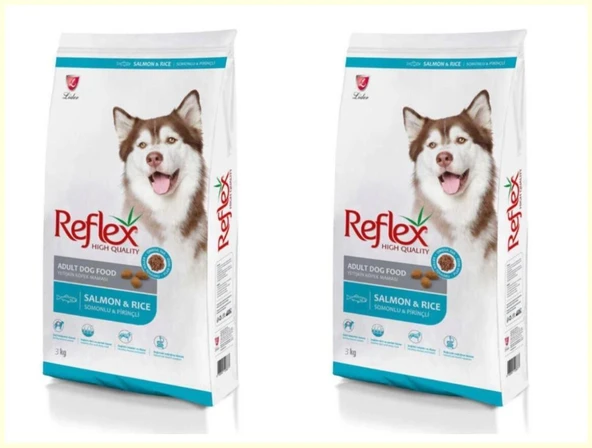 Reflex Somonlu ve Pirinçli Yetişkin Köpek Maması 3kg* 2 ADET ürün görseli 1